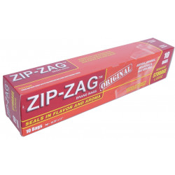 10 - ZIP ZAG BAG 27 cm * 28 cm
